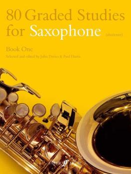80 Graded Studies for Saxophone, Book One (AL-12-0571510477)
