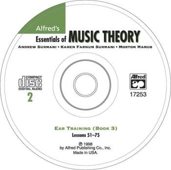 Alfred's Essentials of Music Theory: Ear Training CD 2 (for Book 3) (AL-00-17253)