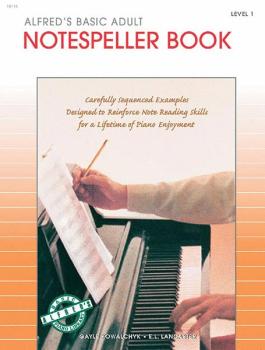 Alfred's Basic Adult Piano Course: Notespeller Book 1: Carefully Seque (AL-00-18116)