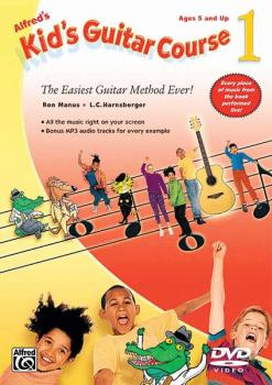 Alfred's Kid's Guitar Course 1: The Easiest Guitar Method Ever! (AL-00-30608)