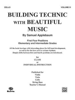 Building Technic With Beautiful Music, Book III (AL-00-EL02129)