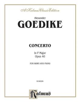 Concerto for Horn and Orchestra (AL-00-K04524)
