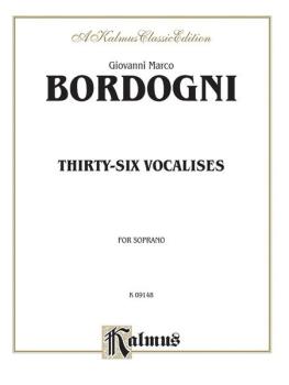 Thirty-Six Vocalises in Modern Style (Spicker) (AL-00-K09148)