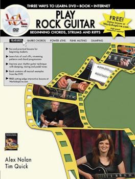 Play Rock Guitar: Beginning Chords, Strums, and Riffs: Three Ways to L (AL-07-1117)