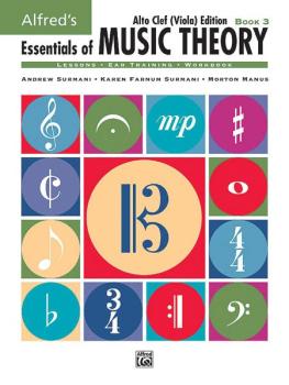 Alfred's Essentials of Music Theory: Book 3 Alto Clef (Viola) Edition (AL-00-18582)