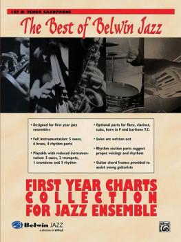 Best of Belwin Jazz: First Year Charts Collection for Jazz Ensemble (AL-00-26906)