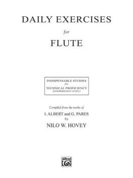 Daily Exercises for Flute (AL-00-EL00930)