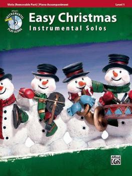 Easy Christmas Instrumental Solos, Level 1 for Strings (AL-00-33298)