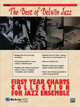 Best of Belwin Jazz: First Year Charts Collection for Jazz Ensemble (AL-00-26923)