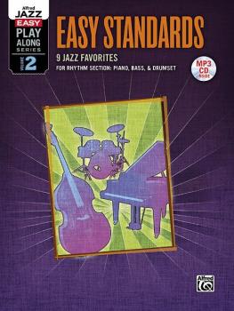Alfred Jazz Easy Play-Along Series, Vol. 2: Easy Standards (9 Jazz Fav (AL-00-36090)