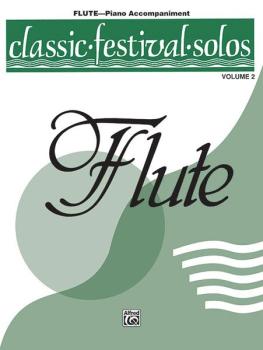 Classic Festival Solos (C Flute), Volume 2 Piano Acc. (AL-00-EL03870)