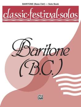Classic Festival Solos (Baritone B.C.), Volume 1 Solo Book (AL-00-EL03744)