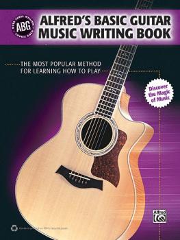 Alfred's Basic Guitar Music Writing Book: The Most Popular Method for  (AL-00-35042)
