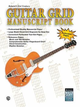 Belwin's 21st Century Guitar Grid Manuscript Book (AL-00-EL9929)