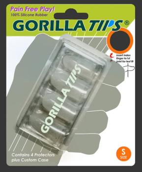 Gorilla Tips Fingertip Protectors Clear Size Small (AL-98-GT101CLR)