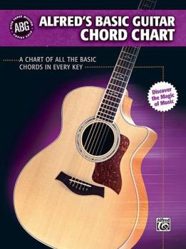 Alfred's Basic Guitar Chord Chart: A Chart of All the Basic Chords in  (AL-00-28386)
