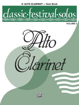 Classic Festival Solos (E-flat Alto Clarinet), Volume 2 Solo Book (AL-00-EL03875)