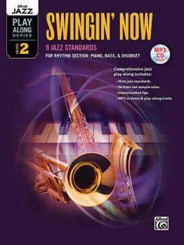 Alfred Jazz Play-Along Series, Vol. 2: Swingin' Now (9 Jazz Standards) (AL-00-38725)