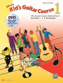 Alfred's Kid's Guitar Course 1: The Easiest Guitar Method Ever! (AL-00-45241)