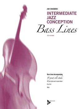 Intermediate Jazz Conception: Bass Lines: Bass Lines Accompanying 15 G (AL-01-ADV14788)