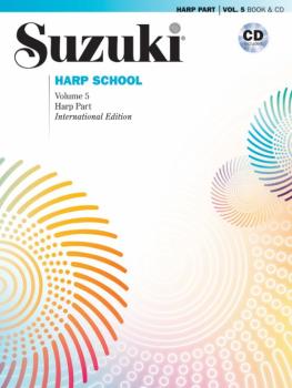 Suzuki Harp School Harp Part & CD, Volume 5: International Edition (AL-00-44771)