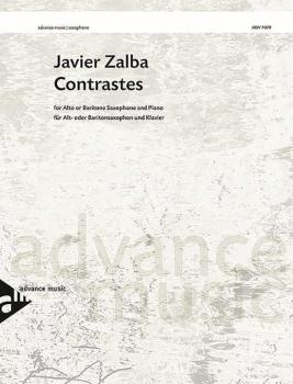 Contrastes (For Alto or Baritone Saxophone and Piano) (AL-01-ADV7079)