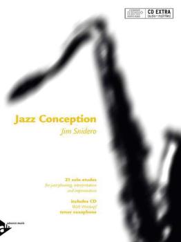 Jazz Conception: Tenor Saxophone: 21 Solo Etudes for Jazz Phrasing, In (AL-01-ADV14721)