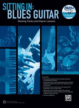 Sitting In: Blues Guitar: Backing Tracks and Improv Lessons (AL-00-44433)