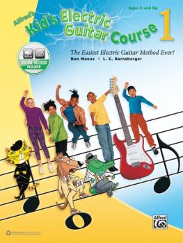 Alfred's Kid's Electric Guitar Course 1: The Easiest Electric Guitar M (AL-00-44451)