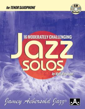 16 Moderately Challenging Jazz Solos (AL-24-MCJS-TS)