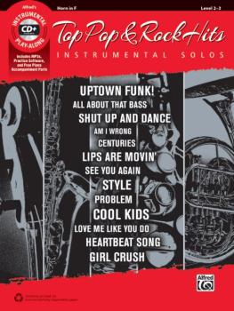 Top Pop & Rock Hits Instrumental Solos (AL-00-45110)