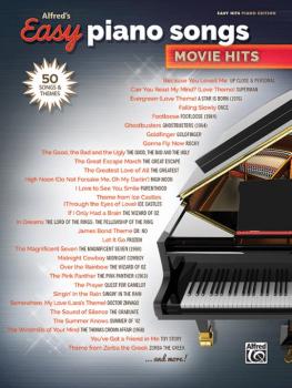Alfred's Easy Piano Songs: Movie Hits (50 Songs and Themes) (AL-00-45157)