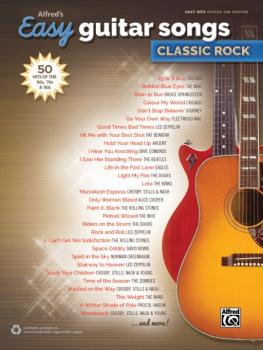 Alfred's Easy Guitar Songs: Classic Rock: 50 Hits of the '60s, '70s &  (AL-00-45153)