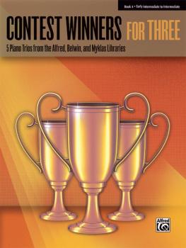 Contest Winners for Three, Book 4: 5 Piano Trios from the Alfred, Belw (AL-00-41982)