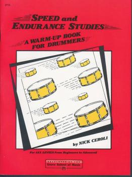 Speed and Endurance Studies: A Warm-Up Book for Drummers (AL-00-2715)