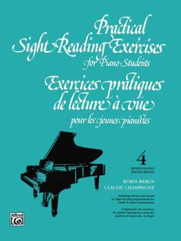 Practical Sight Reading Exercises for Piano Students, Book 4 (AL-00-V1034)