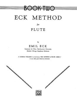 Eck Flute Method, Book II (AL-00-EL00105)