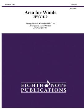 Aria for Winds (HWV 410) (AL-81-BQ17453)