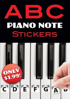 ABC Piano Note Stickers (AL-06-820319)