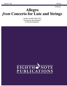 Allegro (from <i>Concerto for Lute and Strings</i>) (AL-81-WWQ1871)