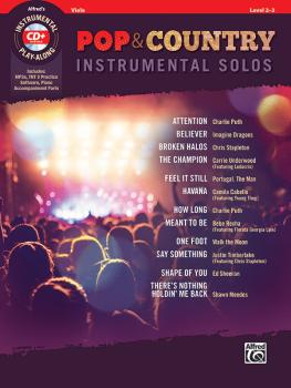 Pop & Country Instrumental Solos for Strings (AL-00-47351)