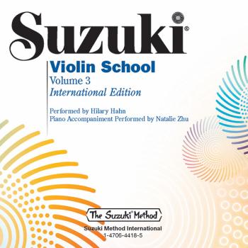 Suzuki Violin School, Volume 3: International Edition (AL-00-48729)