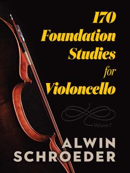 170 Foundation Studies for Violoncello, Volume 1 (AL-06-842932)