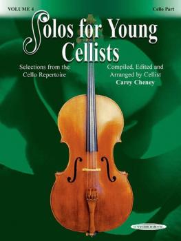 Solos for Young Cellists Cello Part and Piano Acc., Volume 4: Selectio (AL-00-21110X)