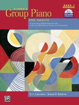 Alfred's Group Piano for Adults: Student Book 1 (2nd Edition): An Inno (AL-00-30368)