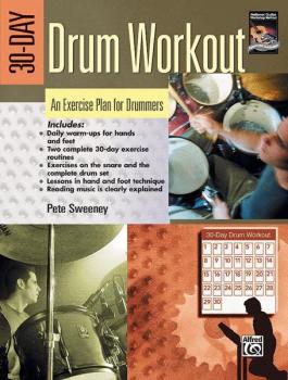 30-Day Drum Workout: An Exercise Plan for Drummers (AL-00-24210)