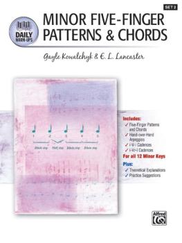 Daily Warm-Ups, Set 2: Minor Five-Finger Patterns & Chords (AL-00-22374)