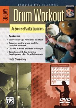 30-Day Drum Workout: An Exercise Plan for Drummers (AL-00-24209)