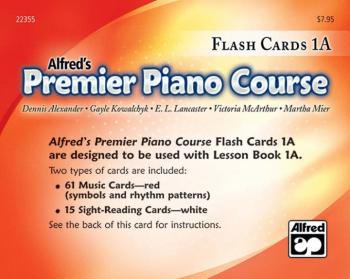 Premier Piano Course, Flash Cards 1A (AL-00-22355)