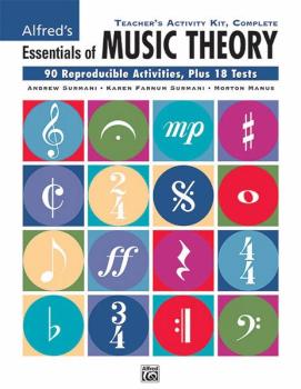 Alfred's Essentials of Music Theory: Teacher's Activity Kit, Complete (AL-00-26327)